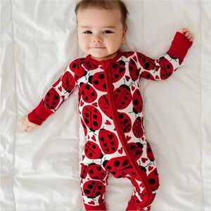 Little Sleepies Lunaluxe 3-6 Months Ladybug Edition